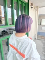 ネバーランド(NEVERLAND)&nbsp;黒×パープルのアウターカラー