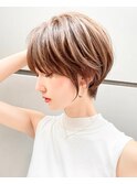 【北原翔】ショート/顔まわり/丸み/マッシュ/縮毛矯正/前髪/立川