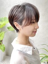 ハルキミナト ジャパン トウキョウ(HARUKI MINATO japan TOKYO)&nbsp;30代40代50代耳かけショート前髪なしハンサムショートカット小顔