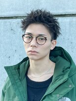 ポート 浦和(PORT)&nbsp;スパイキーショートツイストスパイラルパーマメンズマッシュ