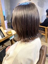 リノ 船橋(Lino)&nbsp;【似合わせカット】外ハネグレージュ