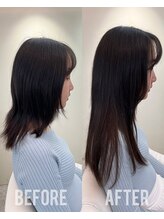 大幅なスタイルチェンジ！ショートやミディアムヘアからロングに！簡単に憧れの【韓国風黒髪ロング】に！