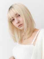 レイヤーカット大人かわいい似合わせカットイメチェンフルバング