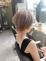 ミエル ヘア 新宿(miel hair)&nbsp;ホワイトミルクティー×ショート
