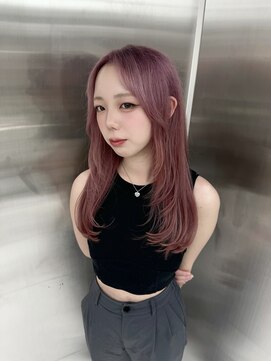 レディアル 渋谷(REDEAL) 韓国ヘア/ブリーチ/暖色カラー/ワンホン【レイヤー/渋谷】