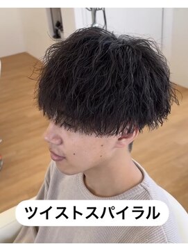 ビカム 名駅(become) 【縦落ちメンズツイストスパイラルマッシュ】名古屋カットパーマ