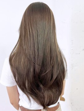 アルバム 新宿(ALBUM SHINJUKU) オリーブカラーくすみベージュ透明感カラー小顔_ba528961