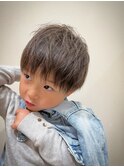 メンズキッズ束感ツーブロックマッシュショート
