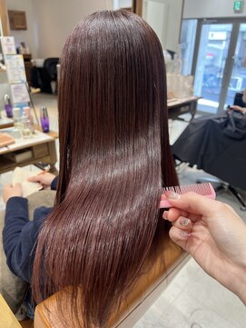 ネイロ 錦糸町(NeiRo) 魅力倍増カールセミディシアーカラーダークアッシュショートヘア