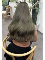 ノート(note)&nbsp;ブリーチなしでつくる透明感オリーブカラー