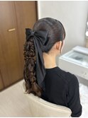 ツヤツヤ編みおろしアレンジ