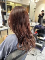 クラッチバイシオンアグリゲイト(CLUTCH by Zi-on aggregate) ピンクブラウン×セミロング