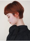 〈○30〉ショート韓国ボブハイライト髪質改善ブリーチ前髪20代30