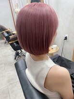 イルウィ(irwi)&nbsp;【門前仲町】トレンド　ピンクベージュカラー　ボブ