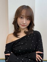 ロンドアベニール 北千住(Lond avenir)&nbsp;暗めカラー/ボブ顔周り/前髪/レイヤー/髪質改善/縮毛矯正/北千住