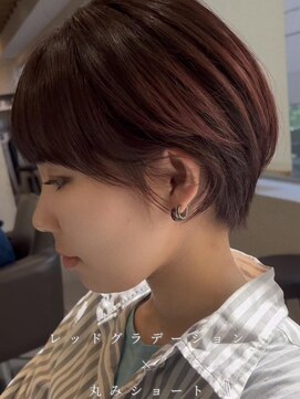 バディ 中野駅前店(BUDDY) 丸みショート【中野美容室/中野ショート/ハンサムショート