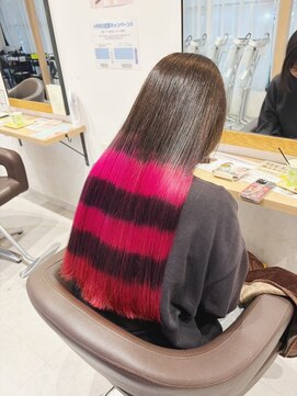 チェレ アズーリ 狭山店(Chere azuri) ブリーチデザインカラー・特殊カラー・ラインカラー