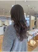 アッシュグレージュ/千葉美容室/透け感カラー/似合わせ