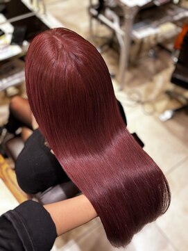 フォルテ 横浜店(FORTE) pink color/髪質改善