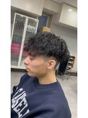 欧米風バロックパーマ
