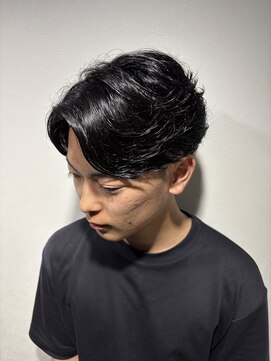 men's salon HYPE 名古屋伏見 メンズサロン/men'sパーマ/men'sカット/men'sショート メンズカット×フェザーパーマ(伏見/伏見駅/栄/メンズ)