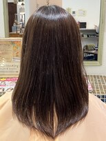 ナナマルサン(703)&nbsp;☆セミロングレイヤー☆ 《クーポン→カット+コラーゲンカラー》