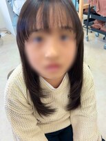 テーラヘアー 袖ヶ浦2号店(TELA HAIR)&nbsp;【小学生にも】縛れるフェイスレイヤー