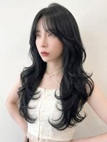 カーサ バイ ハミュウ たまプラーザ(CASA by Humium) レイヤーカット/ブリーチなしカラー/顔周り小顔/20代30代