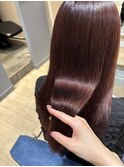 大人上品な派手すぎないワインレッドカラー赤羽