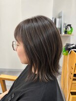 バルム ヘアー(BALUM hair)&nbsp;ナチュラルな筋感！艶めくくびれミディ