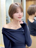 ミリバイアフロート(MIRI by AFLOAT)&nbsp;丸みくびれ大人ボブ/顔周りカット/20代/30代/40代/武蔵小杉