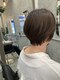 エン(en)の写真/顔周りのデザインにこだわった似合わせカットで小顔見せ◎ボブ、ハンサムショート、丸みショートもお任せ！