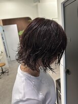 ユニックウメキタ(unique UMEKITA)&nbsp;ボブパーマで一気にオシャレに