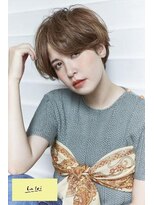 ラレイ(Lalei) 表参道駅/青山 大人かわいいワンサイドショート 辻幸奈