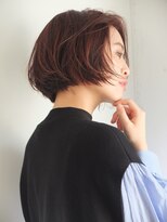 リーケ(Liike) ピーチレッドボブ/黒髪カタログ/ココアベージュ/代官山駅