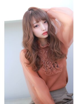 ヘアーズ ベリー 阪神御影店(hairs BERRY) オン眉重ガルスタイル♪