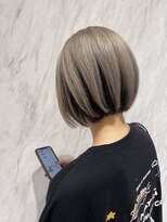 インスヘアー 東加古川店(INCE HAIR) 【INCE HAIR】 ホワイトブロンド×逆インナー