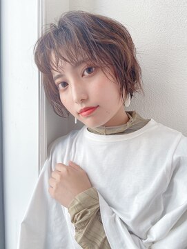 ガーランドツー(Garland 2F) <小顔になれるカット> 丸みショートヘア [池袋]