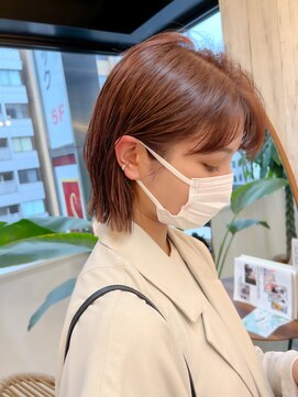 ロンドアジュール 横浜(Lond azur) 【阿部もえる】カジュアル外ハネボブ