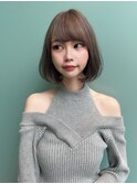 【Lond robin】河野まい　ボブ/韓国風／前髪　m