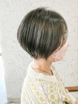 リム(RIM.) 【大人女性/オリーブグレージュ/ショートヘア/ショートボブ/】