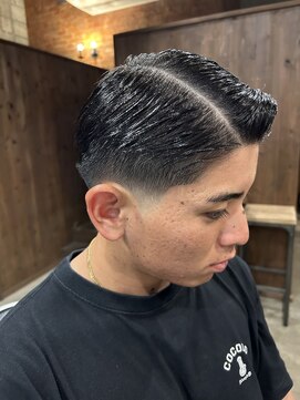 バーバー オールドランプ(BAR BER OLDLAMP) 七三ワケ style