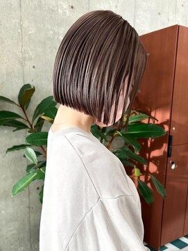 ノエ(noe) ボブ×ベージュカラー