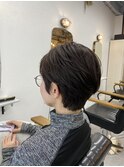 グレージュ/白髪ぼかし/髪質改善トリートメント
