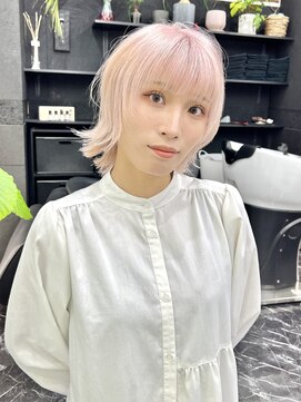 チュダック(ChuDuck) 韓国風《ペールピンク》ブリーチ/ケアブリーチ/ダブルカラー