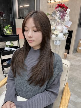 サンド 鹿児島中央(sand) @sei___sandインナーカラー/ロングレイヤー/鹿児島中央駅