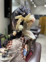 スタジオフェリース 編み下ろしサイドテール