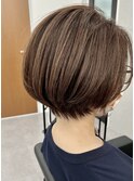 くびれショートボブ浦和美容室ARTS荒巻充20代30代40代カット上手