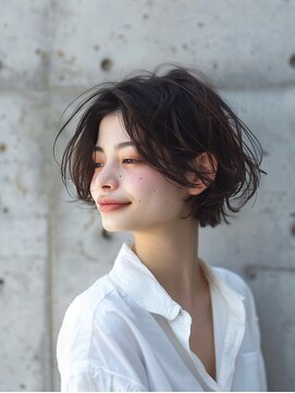 クラン(Chlan) 大人かわいいニュアンスパーマ×艶感ウェットヘア