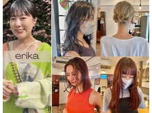 【erika】口コミ高評価No. 1☆乾かすだけで頭の形がきれいに見えるスライドカットは必見！
